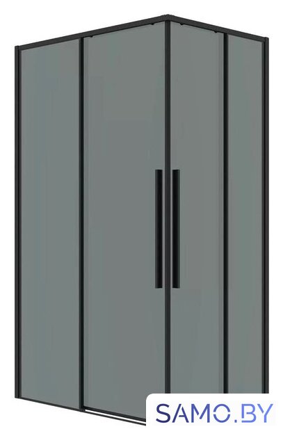 Душевой уголок Grossman Galaxy 90x70x195 300.K33.01.9070.21.10 (черный матовый/тонированное стекло) - Изображение №1 — Интернет-магазин samo.by
