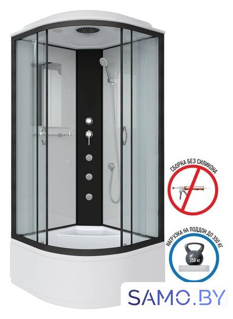 Душевая кабина Niagara NG-6707-14G 80x80 - Изображение №2 — Интернет-магазин samo.by
