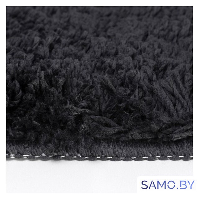 Коврик для ванной Wasserkraft Dill BM-3911 Caviar - Изображение №3 — Интернет-магазин samo.by