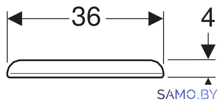 Сиденье для унитаза Geberit My day 575410000 - Изображение №2 — Интернет-магазин samo.by
