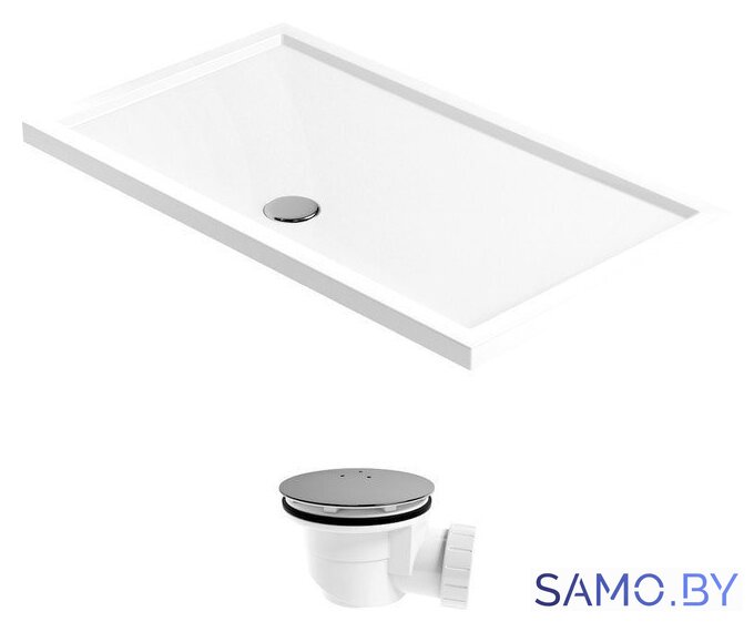 Душевой поддон Lavinia Boho One 3701610S 100х90 - Изображение №1 — Интернет-магазин samo.by