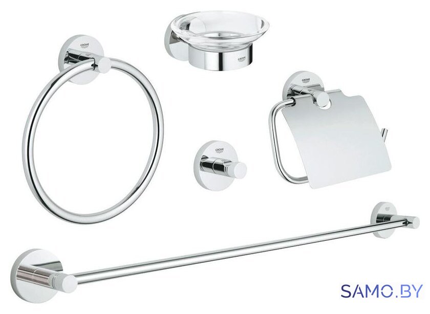 Набор для туалета Grohe Essentials 40344001 - Изображение №1 — Интернет-магазин samo.by