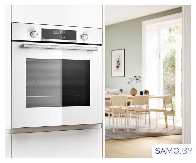 Электрический духовой шкаф Bosch Serie 6 HBG536EW4 - Изображение №3 — Интернет-магазин samo.by
