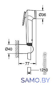 Гигиенический душ Grohe Tempesta-F Trigger Spray 30 26356IL0 - Изображение №2 — Интернет-магазин samo.by