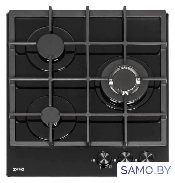 Варочная панель ZorG HAG45 FDW black - Изображение №1 — Интернет-магазин samo.by