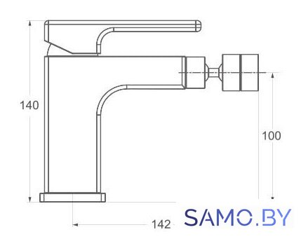 Смеситель Gappo G5017-6 - Изображение №2 — Интернет-магазин samo.by