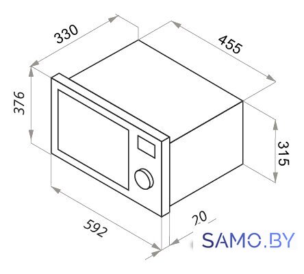 Микроволновая печь MAUNFELD JBMO.20.5GRBG - Изображение №9 — Интернет-магазин samo.by