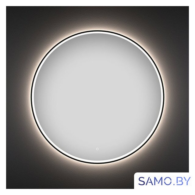  Wellsee Зеркало с фронтальной LED-подсветкой 7 Rays' Spectrum 172201790, 55 x 55 см (с сенсором и регулировкой яркости освещения) - Изображение №1 — Интернет-магазин samo.by