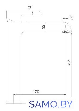 Смеситель Gappo G1003-18 - Изображение №2 — Интернет-магазин samo.by
