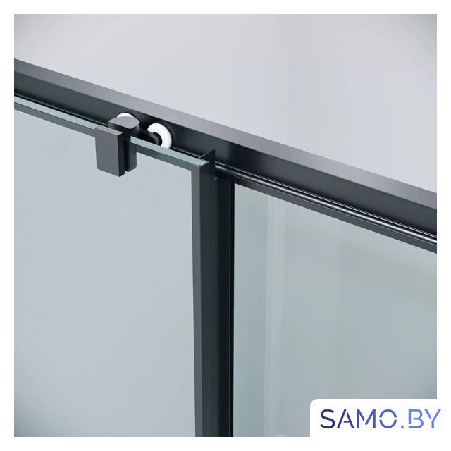 Душевой уголок Grossman Cosmo 110x90x195 120.K33.02.1190.21.00 (черный матовый/прозрачное стекло) - Изображение №3 — Интернет-магазин samo.by