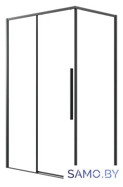 Душевой уголок Grossman Galaxy 110x90x195 120.K33.01.1190.21.00 (черный матовый/стекло прозрачное) - Изображение №1 — Интернет-магазин samo.by