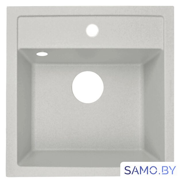 Кухонная мойка ZorG Como 51 (серый жемчуг) - Изображение №1 — Интернет-магазин samo.by