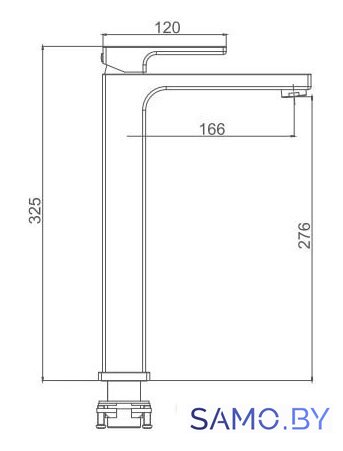 Смеситель Gappo G1017-62 - Изображение №2 — Интернет-магазин samo.by