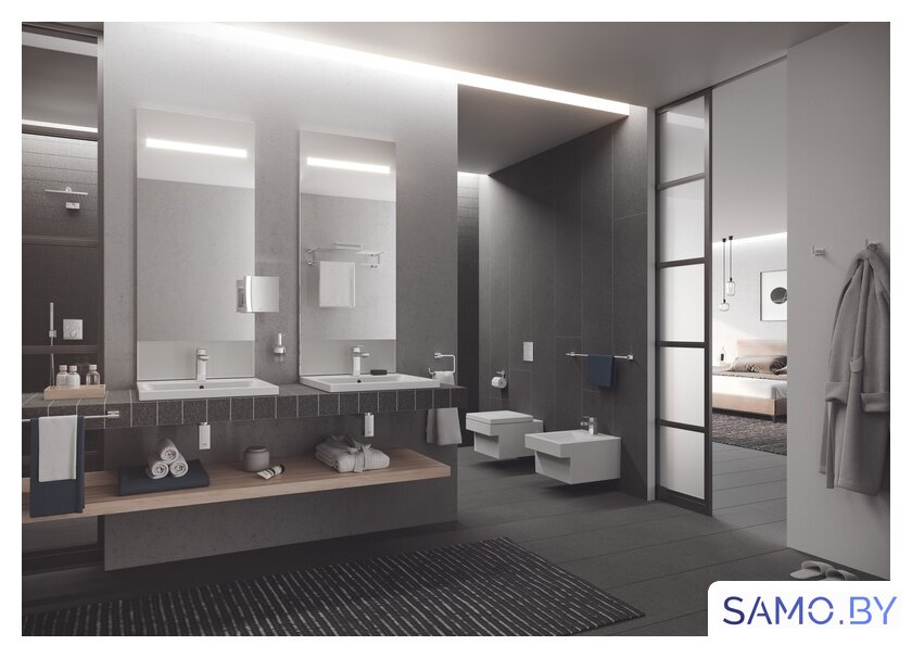Умывальник Grohe 3947700H с гигиеническим покрытием 60x49 - Изображение №5 — Интернет-магазин samo.by