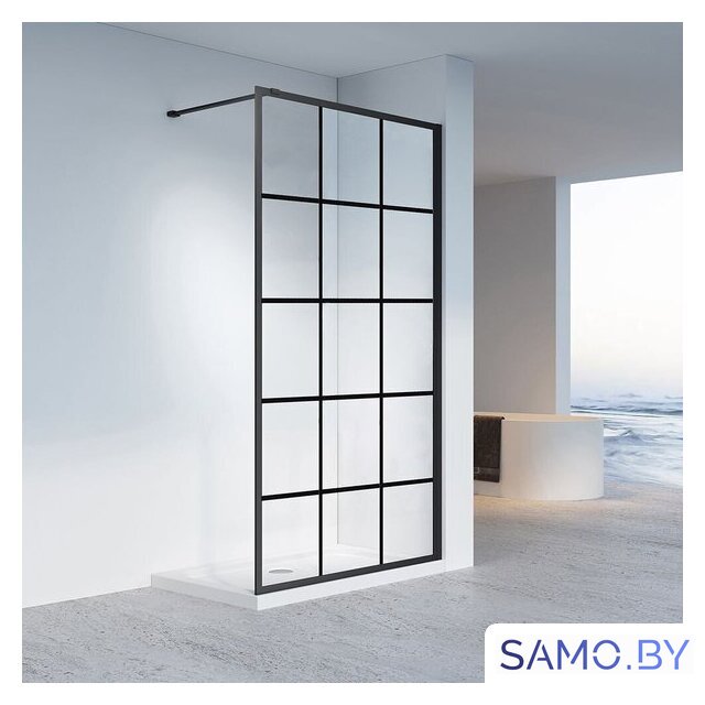 Душевая стенка Veconi KR-80 KR80-80-01-C7 - Изображение №1 — Интернет-магазин samo.by