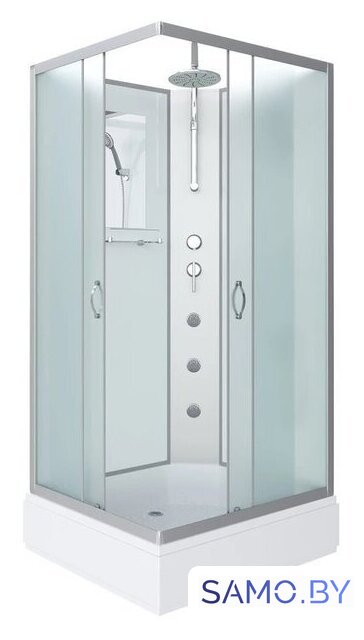 Душевая кабина Niagara NG-33974-14QBKTG 90x70x200 (матовое стекло) - Изображение №1 — Интернет-магазин samo.by