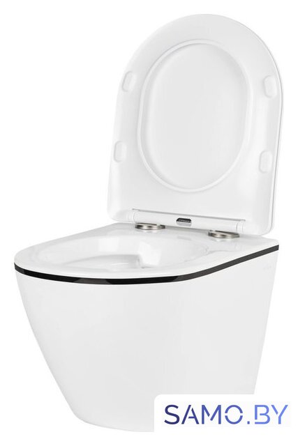 Унитаз подвесной Roxen Antares Black в комплекте с инсталляцией StounFix Dual Fresh 6 в 1 964862 (кнопка: оружейная сталь) - Изображение №11 — Интернет-магазин samo.by