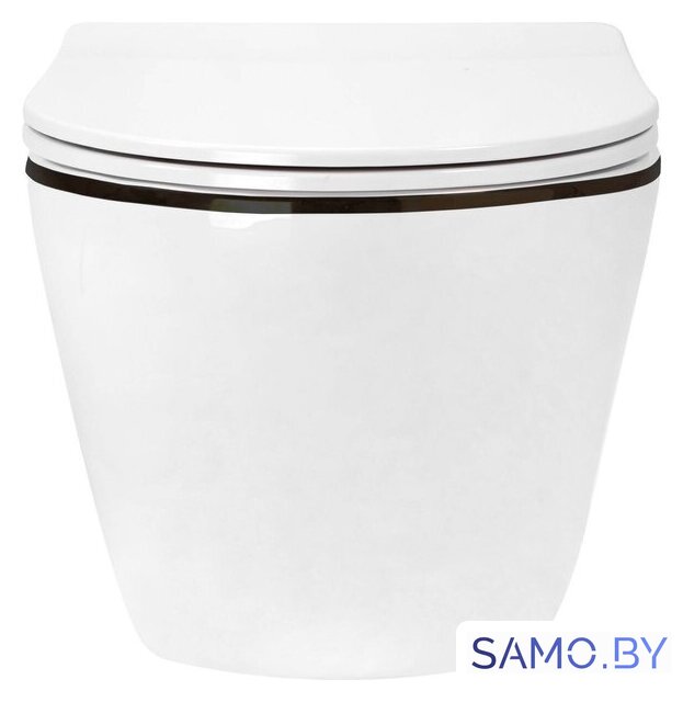 Унитаз подвесной Roxen Antares Black в комплекте с инсталляцией StounFix Dual Fresh 6 в 1 964862 (кнопка: оружейная сталь) - Изображение №6 — Интернет-магазин samo.by