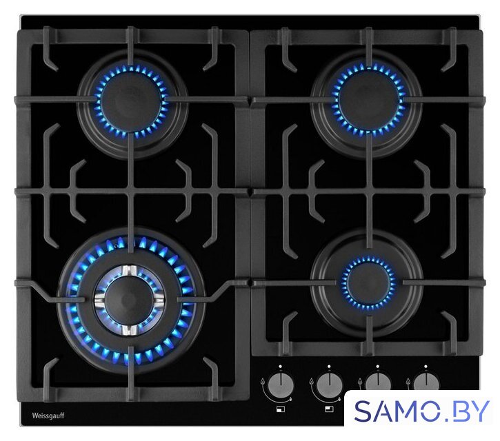 Варочная панель Weissgauff HGG 641 BGSV - Изображение №1 — Интернет-магазин samo.by