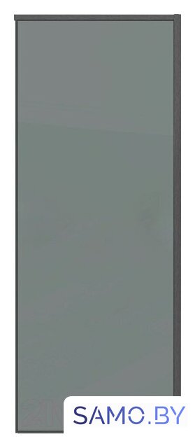 Душевая стенка Grossman Galaxy 100х195 200.K33.01.100.42.10 (графит сатин/стекло тонированное) - Изображение №1 — Интернет-магазин samo.by