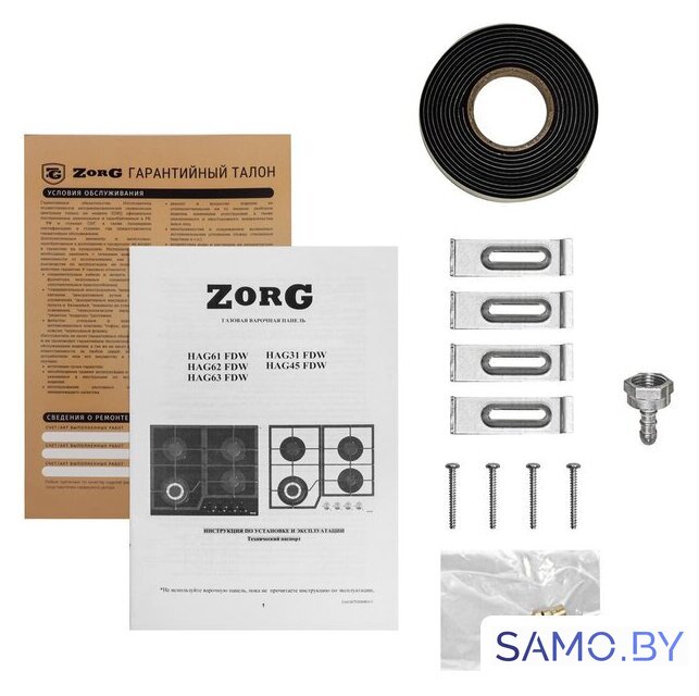 Варочная панель ZorG HAG31 FDW black - Изображение №7 — Интернет-магазин samo.by