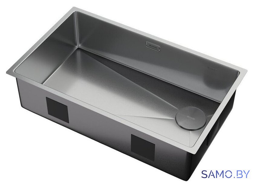 Кухонная мойка ZorG Zerox 74 U / IF Side SF Steel - Изображение №2 — Интернет-магазин samo.by