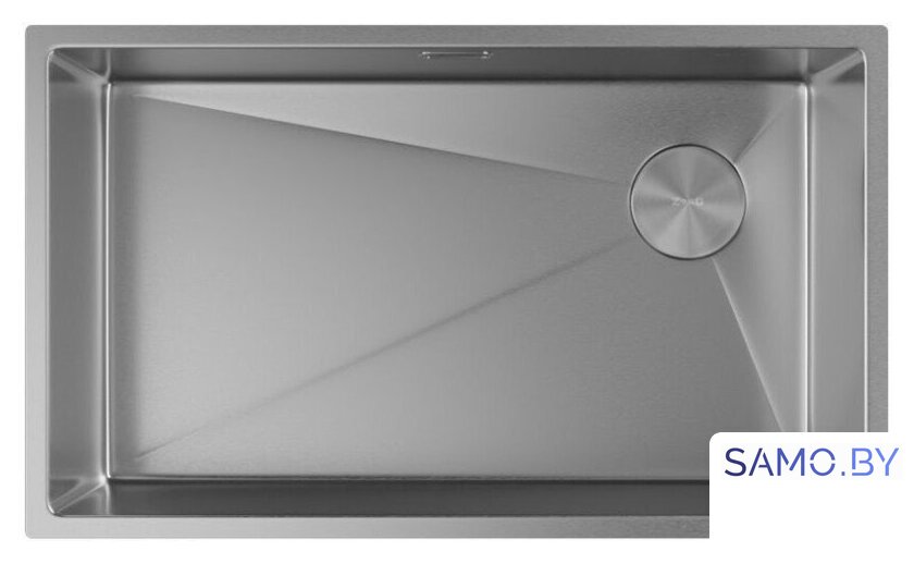 Кухонная мойка ZorG Zerox 74 U / IF Side SF Steel - Изображение №3 — Интернет-магазин samo.by