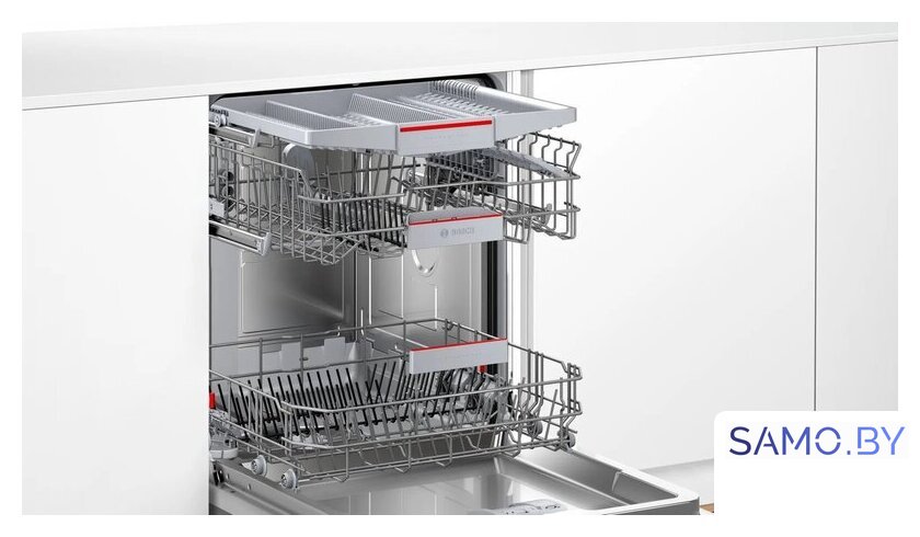 Встраиваемая посудомоечная машина Bosch Serie 4 SMV4EVX00E - Изображение №4 — Интернет-магазин samo.by