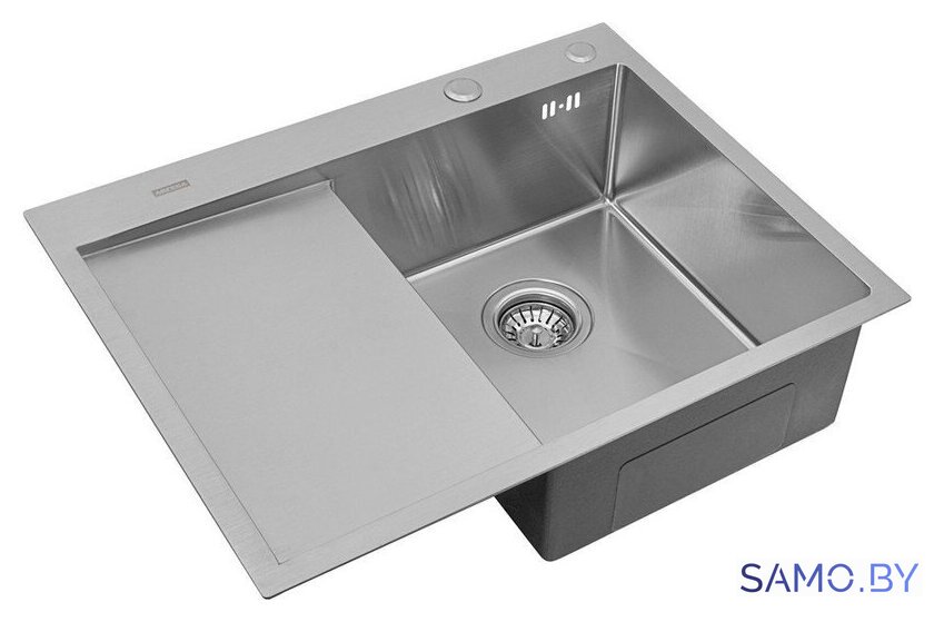 Кухонная мойка ARFEKA ECO AR 650*500 R SATIN - Изображение №1 — Интернет-магазин samo.by
