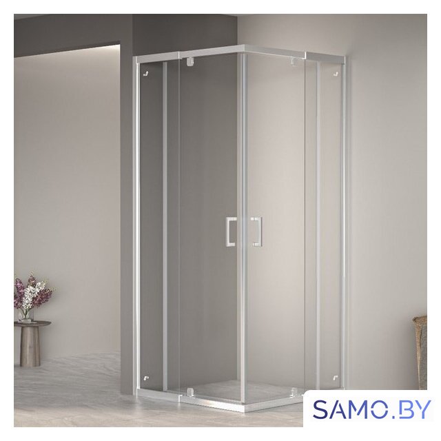 Душевой уголок RGW PA-038 350803899-11 90x90 (хром/прозрачное стекло) - Изображение №1 — Интернет-магазин samo.by