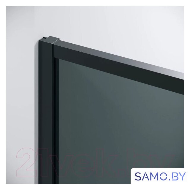 Душевая стенка Grossman Galaxy 100х195 200.K33.01.100.21.10 (черный матовый/стекло тонированное) - Изображение №3 — Интернет-магазин samo.by
