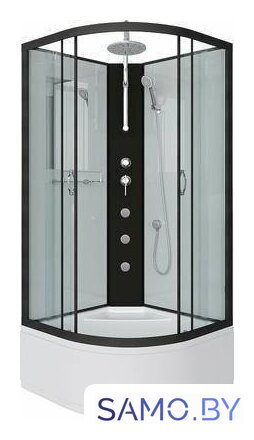 Душевая кабина Niagara NG-6708-14BKTG 90x90x210 - Изображение №1 — Интернет-магазин samo.by