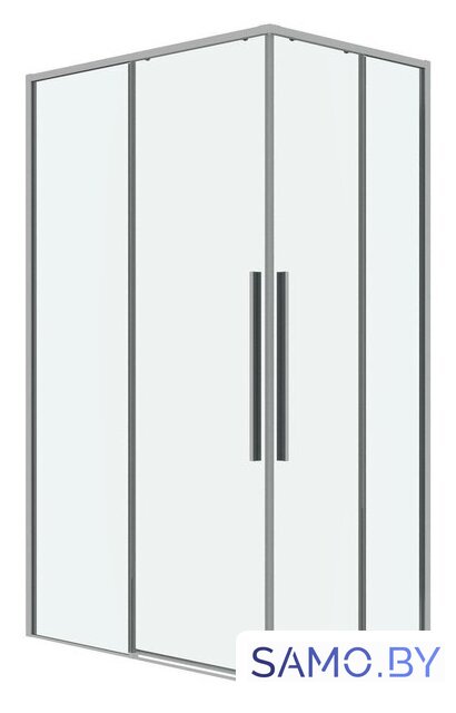 Душевой уголок Grossman Galaxy 110x90x195 300.K33.01.1190.10.00 (хром/прозрачное стекло) - Изображение №1 — Интернет-магазин samo.by