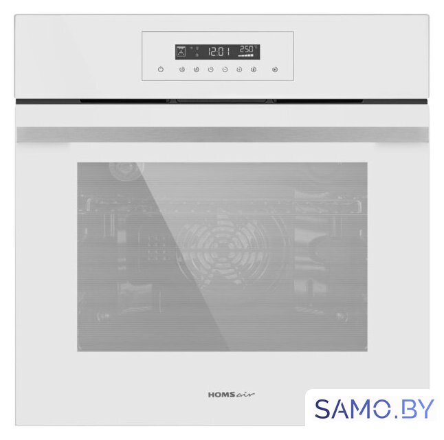 Электрический духовой шкаф HOMSair OEH6010WH - Изображение №1 — Интернет-магазин samo.by