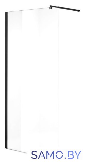 Душевая стенка Niagara NG-683-90 90x195 (черный) - Изображение №1 — Интернет-магазин samo.by