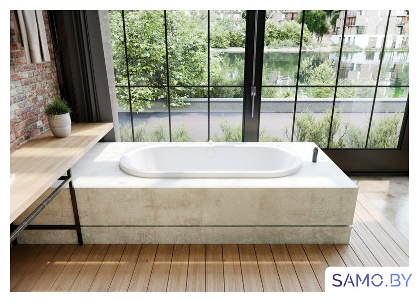 Ванна Kaldewei Centro Duo Oval 128 180x80 - Изображение №2 — Интернет-магазин samo.by