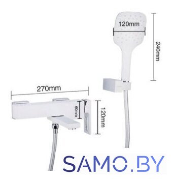 Смеситель Gappo Futura G3217-8 - Изображение №2 — Интернет-магазин samo.by
