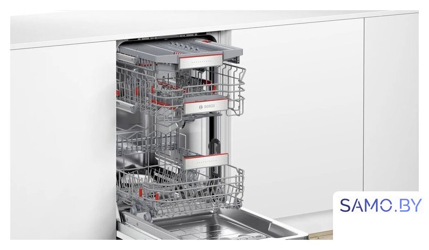 Встраиваемая посудомоечная машина Bosch Seria 6 SPV6ZMX17E - Изображение №3 — Интернет-магазин samo.by