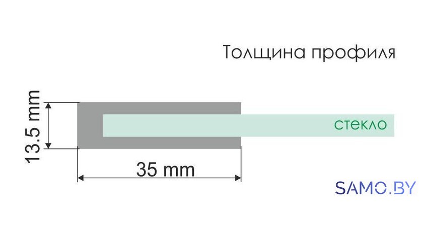 Стеклянная шторка для ванны Wasserkraft Berkel 48P02-110L Matt glass Fixed - Изображение №3 — Интернет-магазин samo.by
