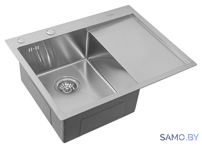 Кухонная мойка ARFEKA ECO AR 650*500 L SATIN - Изображение №1 — Интернет-магазин samo.by