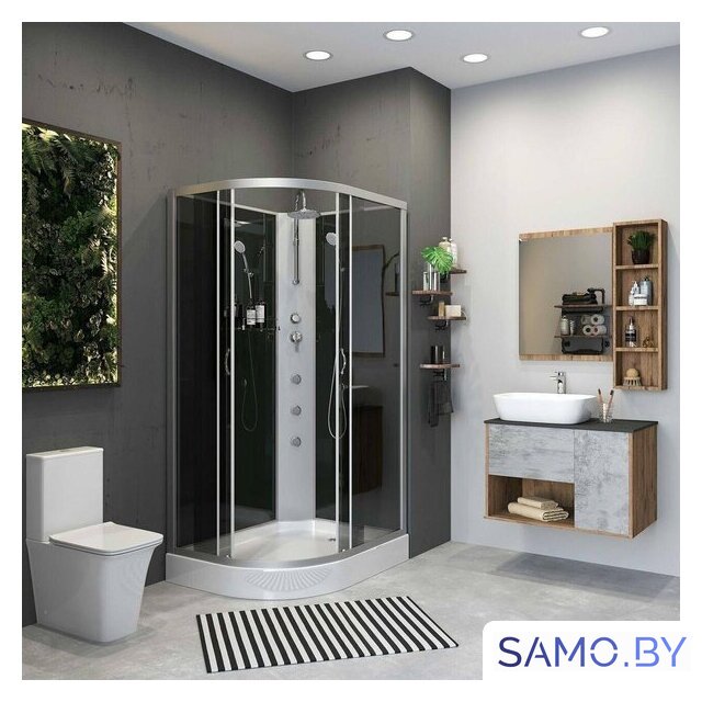 Душевая кабина Niagara NG-3512-14RBKTG 120x80 - Изображение №1 — Интернет-магазин samo.by