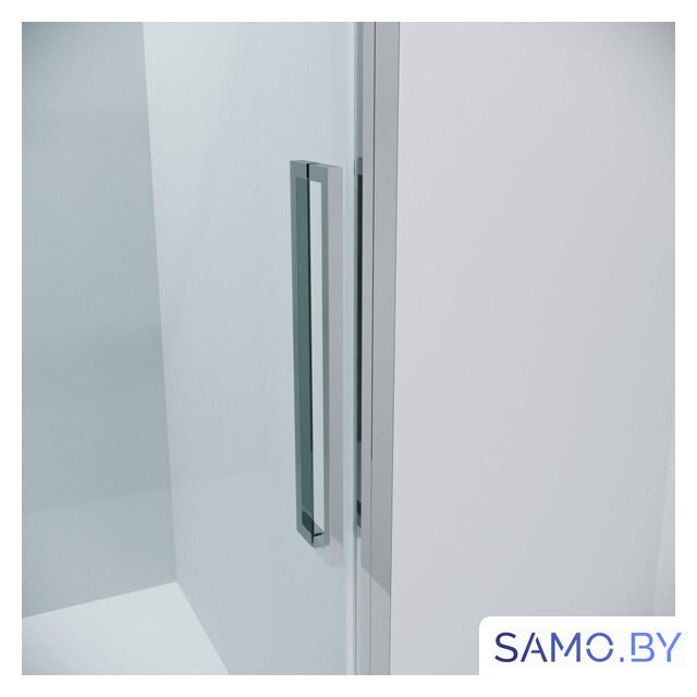 Душевой уголок Grossman Cosmo 100x90x195 120.K33.02.1090.10.00 (хром/прозрачное стекло) - Изображение №2 — Интернет-магазин samo.by