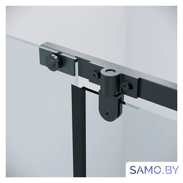 Душевой уголок Grossman Pragma 100x80x195 120.K33.03.1080.21.00 (черный матовый/стекло прозрачное) - Изображение №4 — Интернет-магазин samo.by