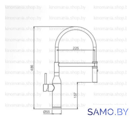Смеситель Gappo G4098-23 - Изображение №2 — Интернет-магазин samo.by