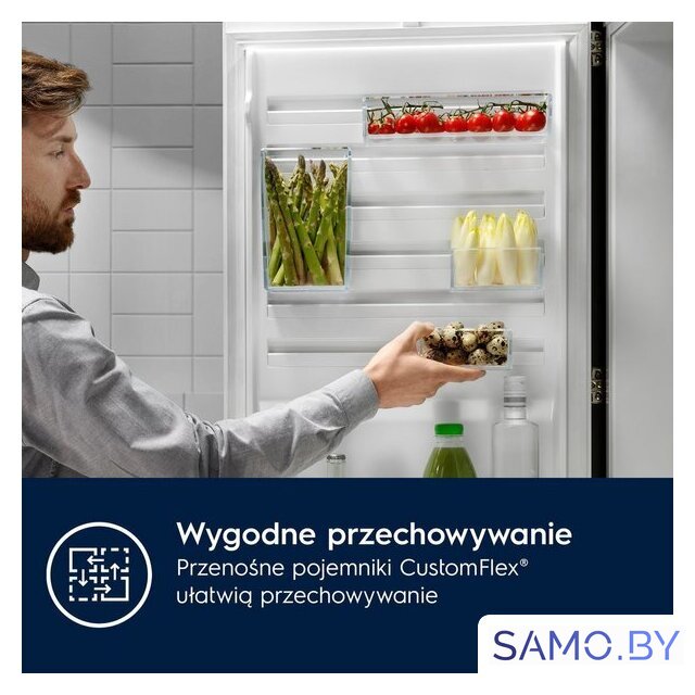 Холодильник Electrolux TwinTech 600 E6MNCE19S - Изображение №2 — Интернет-магазин samo.by