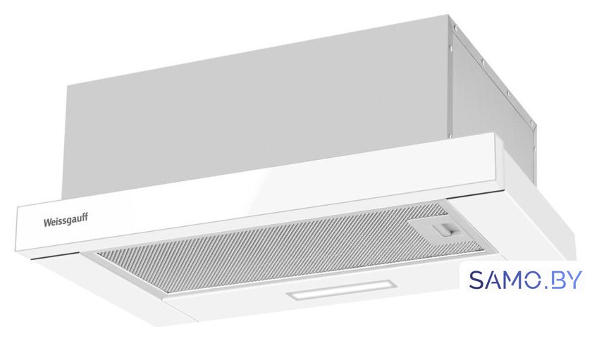 Кухонная вытяжка Weissgauff TEL 500 White Glass - Изображение №1 — Интернет-магазин samo.by