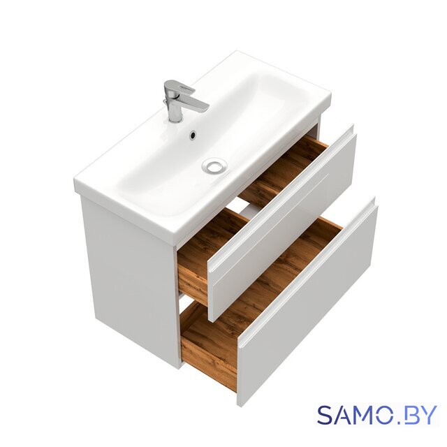  Laparet Тумба под умывальник Optimum Slim 80 - Изображение №2 — Интернет-магазин samo.by