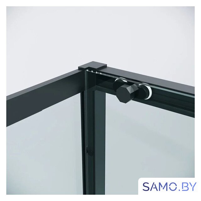 Душевой уголок Grossman Style 110x90x195 120.K33.05.1190.21.00 (черный матовый/прозрачное стекло) - Изображение №5 — Интернет-магазин samo.by
