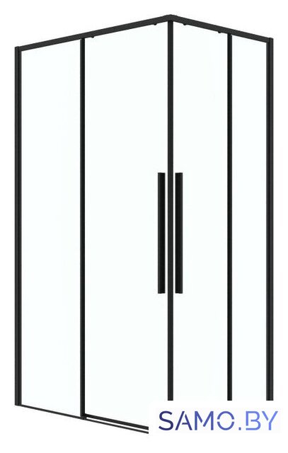 Душевой уголок Grossman Galaxy 110x90x195 300.K33.01.1190.21.00 (черный матовый/прозрачное стекло) - Изображение №1 — Интернет-магазин samo.by