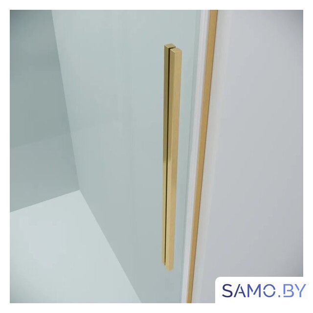 Душевой уголок Grossman Galaxy 130х100х195 120.K33.01.1310.32.00 (золото сатин/прозрачное стекло) - Изображение №2 — Интернет-магазин samo.by